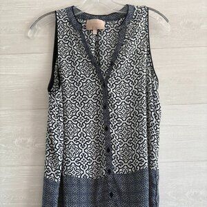 Skies Are Blue Sleeveless Blouse